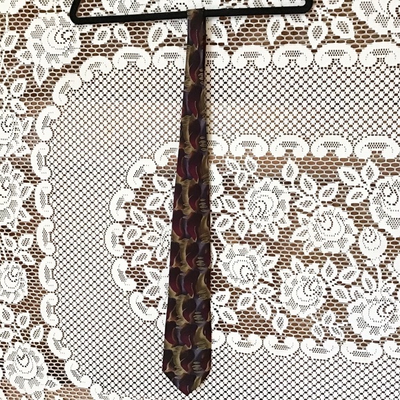 Vintage J Garcia Duckworm Alarm Silk Tie 1996 - Picture 2 of 5